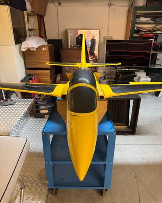 aereomodello Viperjet con turbina 180 carrelli ret