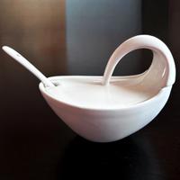 DeaGourmet Ninfea Zuccheriera Salsiera Formaggiera