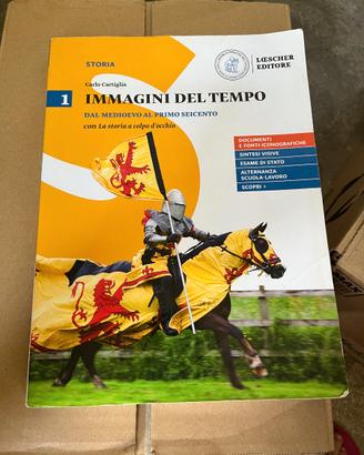 libro scuola superiore "immagini del tempo 1"
