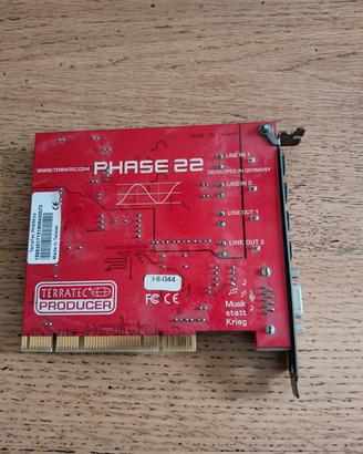 Terratec Phase 22 scheda audio PCI 