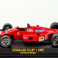 Ferrari F1-87 Gerhard Berger 1987 Scala 1:43 F 1