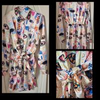 chemise estivo con stampa