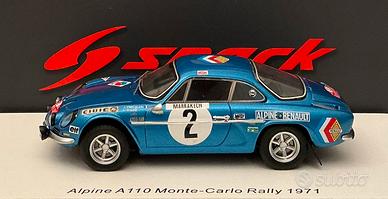 Modellino auto 1/43 Renault Alpine A110 1971 Spark