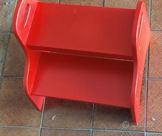 Sgabello rosso