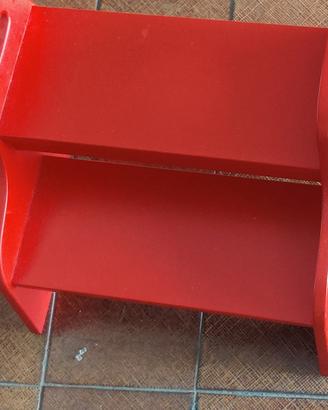 Sgabello rosso