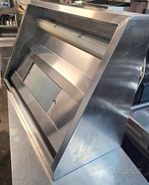 cappa inox professionale motore interno 