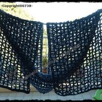 SCIARPA CINIGLIA TRAFORATA (uncinetto)