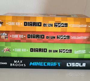 libro Minecraft e diari di un Noob