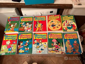 Almanacchi Topolino anni ‘60-‘70