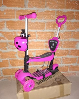 Monopattino 5 in 1 SCOOTER per bambini