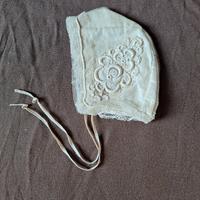 cuffia neonato antica