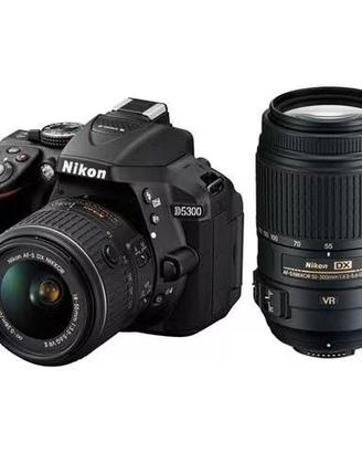 Kit completo nikon d5300 usata pochissimo