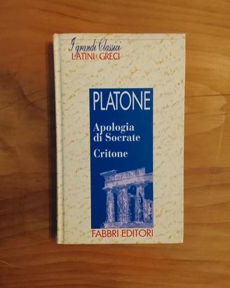 Platone, Apologia di Socrate Critone, Testo Greco