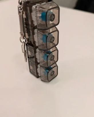 Portachiavi Switch Meccanici con Luci LED