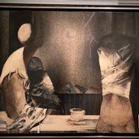 Interno con figure - Brescianini