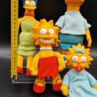 Set 4 personaggi Simpsons marge Bart lisa maggie