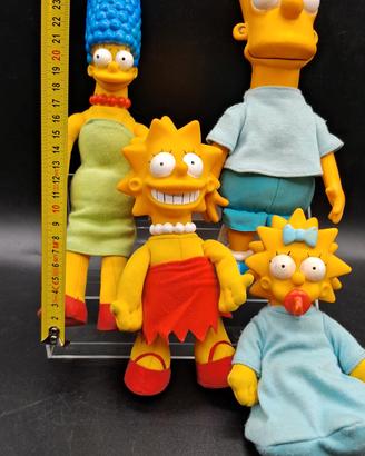 Set 4 personaggi Simpsons marge Bart lisa maggie