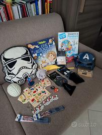 Set di giochi Svuotarmadio  Alcuni giochi sono nuo