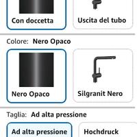 Rubinetto per cucina