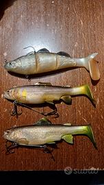 swimbait Daiwa prorex live trout luccio/bass