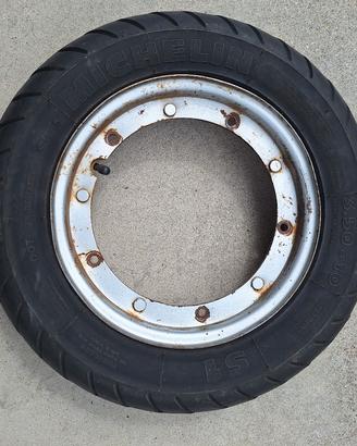 Pneumatico S1 Michelin 3.50 - 10 per Vespa 