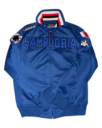 Felpa Kappa UC Sampdoria Vintage - Taglia L - Blu