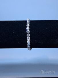 Braccaile Tennis in Argento 925