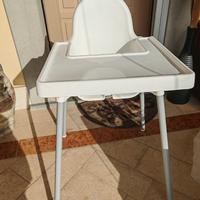 Seggiolone ikea con vassoio