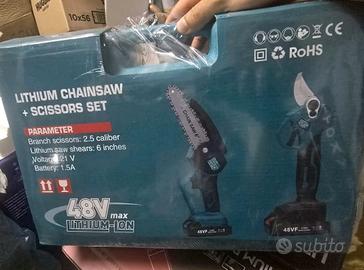 cesoia più elettrosega sa potatura