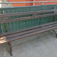 PANCHINA DA GIARDINO ARTIGIANALE FERRO
