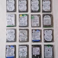 Hard disk 2,5 " sata vari formati