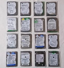 Hard disk 2,5 " sata vari formati