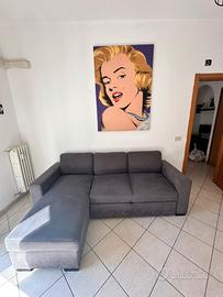 Divano letto  3 posti contenitore