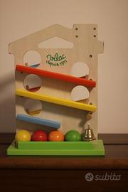 Gioco di legno - casa biglie colorate Vilac