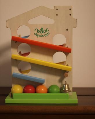 Gioco di legno - casa biglie colorate Vilac