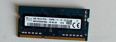SK Hynix 2GB DDR3L PC3-12800S RAM Laptop
