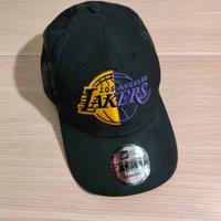 New Era Lakers cappello con visiera nero