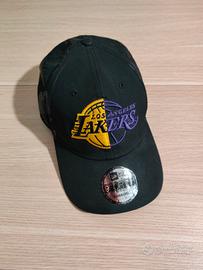 New Era Lakers cappello con visiera nero