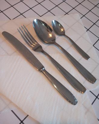 Posate inox anni 70 introvabili x peso e dimension