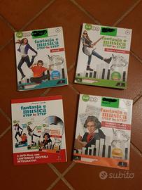 Fantasia e musica step by step. Vol. A-B-C + 3 DVD