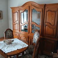 sala in rovere massiccio