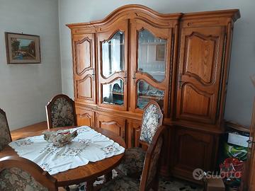 sala in rovere massiccio