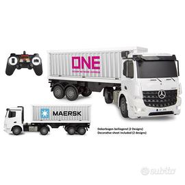 camion container Mercedes-Benz Arocs 1:26 2,4GHz