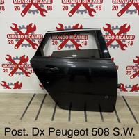 Portiera Sportello Porta Posteriore Destra Nero Pe