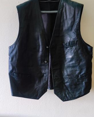 Gilet uomo pelle