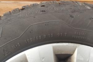 cerchi in ferro più gomme invernali 