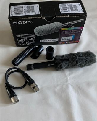 Microfono per videocamera Sony ECM VG1