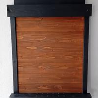 Bersaglio freccette artigianale luce LED telecoman