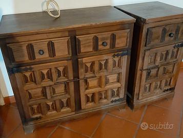 Credenze in stile barocco spagnolo