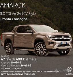 Vw AMAROK 3.0 TDI V6 241CV STYLE